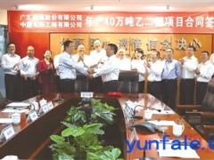 首套荒煤气制乙二醇项目签约