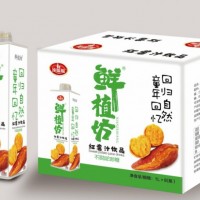 浙江便利店红薯汁饮品1L8方瓶装招商加盟