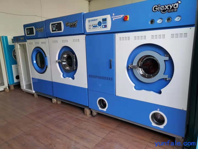 中卫出售二手干洗店设备，二手10公斤ucc干洗机处理