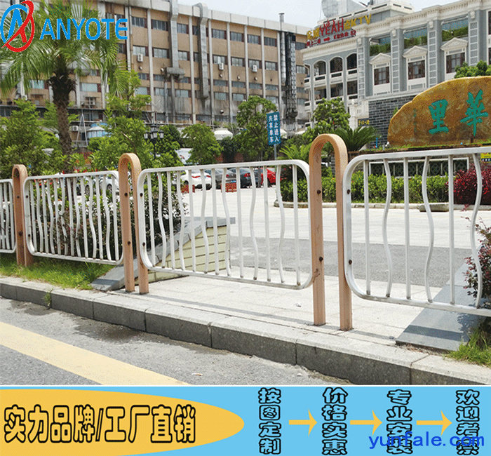 佛山道路铸铁护栏厂家 市政异形栏杆 广州机车分隔护栏报价