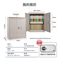 虹保保密柜G207-YJ1钢制办公电子密码文件柜 国保锁