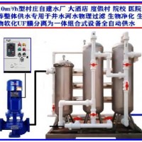 水处理设备石英砂过滤器生活饮用水处理设备农村水厂设备水改工程