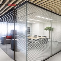 重庆斯蒂恩办公室百叶双玻隔断-精密工艺，美观实用