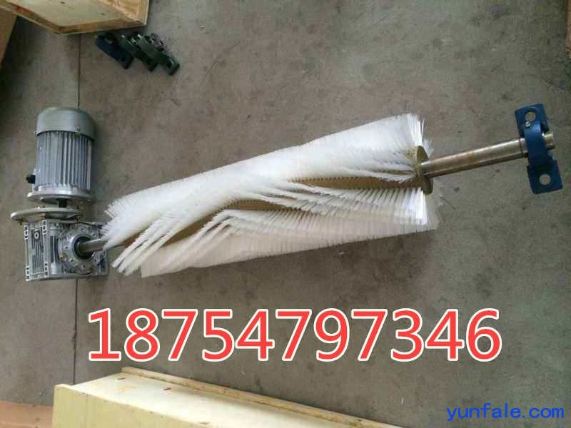 电动清扫器B1000 尼龙毛刷 皮带机粉尘清扫