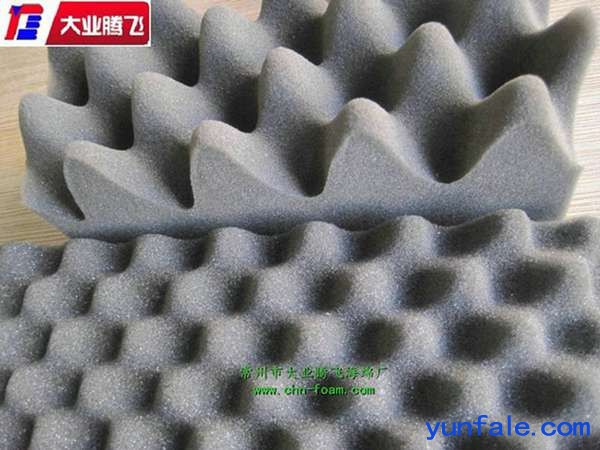 风机减震消音波峰海绵