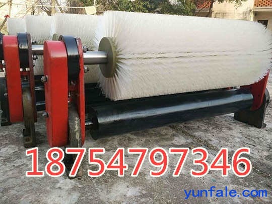 无动力型毛刷清扫器 皮带粉尘清扫 B800带宽型