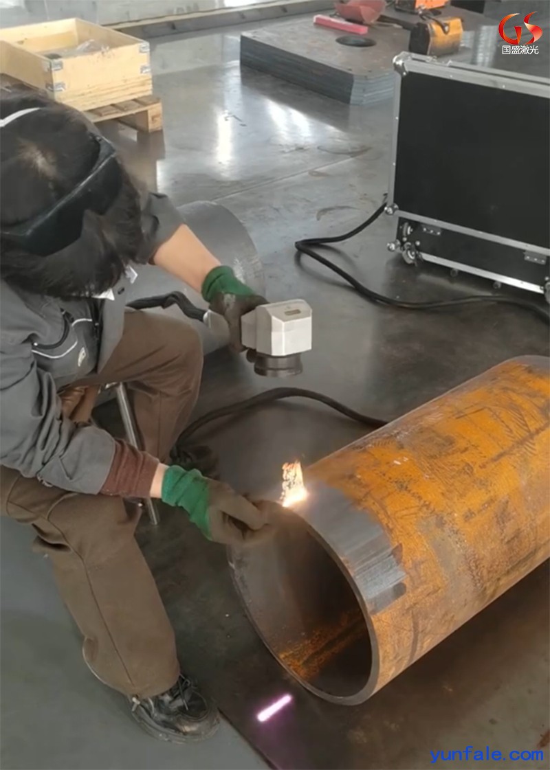 钢筒激光清洗除锈技术优势及应用场景