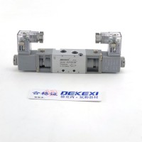 德克西气动电磁阀4V120-06双电控电磁阀亚德客同款替代