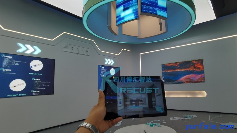 博物馆中控系统搭载触控屏管理